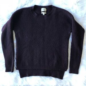 Wilfred Free Isabelli Sweater Waffle-Knit Crewneck